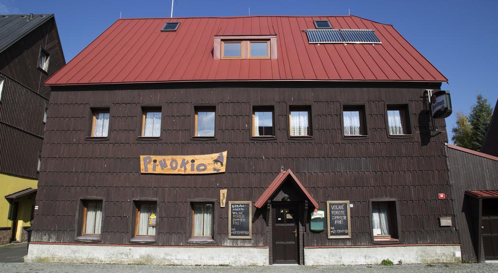 Hotel Penzion Pinokio Boží Dar Exterior foto